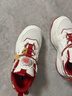 ANTA兒童運動(dòng)鞋女大童2026春季新款棉花糖2旋鈕扣休閑鞋商場(chǎng)同款 象牙白/丹霞紅-6 38 碼 腳長(cháng)約24cm 曬單實(shí)拍圖