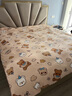 浪莎（LangSha）牛奶絨床上四件套冬季加厚加絨珊瑚絨床笠款四件套被套200x230cm 彩虹小熊【加厚牛奶絨 親膚保暖】 1.8m 床單款 四件套-被套200x230cm 曬單實(shí)拍圖
