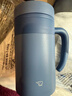 象?。╖O JIRUSHI）保溫杯辦公不銹鋼杯茶水分離杯泡茶杯長(cháng)輩生日禮物480mlKAE48CAZ 曬單實(shí)拍圖