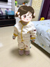 婧麒（JOYNCLEON）兒童睡衣雪粒絨秋冬寶寶家居服套裝男女童保暖款家居服 Jtz193361 曬單實(shí)拍圖