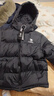駱駝（CAMEL）2025冬季新款刺繡保暖短款羽絨服情侶加厚防寒休閑外套 (幻影黑，有袖標 【男女同款】) L 【體重90-----115斤】 曬單實(shí)拍圖