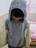 唐獅（TonLion）2025秋冬女連帽絞花雙向拉鏈開(kāi)衫毛線(xiàn)衫 曬單實(shí)拍圖