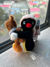 SHANDMOO正版山莫pingu企鵝宅在家醒神咖啡掛件公仔可愛(ài)毛絨包掛小玩偶 pingu的阿貝貝掛件 曬單實(shí)拍圖