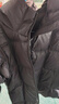 鴨鴨小方塊羽絨服連帽加厚時(shí)尚2025冬季白鴨絨新款泡芙面包服外套 黑色 【卡碼拍小】 S （90-120斤） 曬單實(shí)拍圖