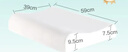 全棉時(shí)代枕頭泰國進(jìn)口乳膠枕護頸成人低枕 曬單實(shí)拍圖