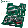 世達（SATA）58件機械設備維修組套鉗子扳手多功能工具箱09516 曬單實(shí)拍圖