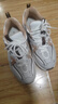 特步男鞋赤壁3.0冬季保暖戶(hù)外運動(dòng)休閑鞋老爹鞋 帆白/鴿子灰 42碼  曬單實(shí)拍圖