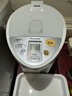 松下（Panasonic）電熱水瓶家用燒水壺智能保溫電熱水壺不銹鋼電開(kāi)水壺活性炭陶瓷內膽一鍵除氯3L大容量 4L 【4段保溫+一鍵除氯】NC-EK4000 曬單實(shí)拍圖