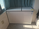 新飛冰柜家用小型 冷藏冷凍兩用冰柜雙溫 商用臥式冷柜一級能效節能省電 自動(dòng)除霜 大容量以舊換新補貼 乳白色 288L 雙門(mén)雙溫七檔位控溫 曬單實(shí)拍圖