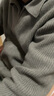 優(yōu)衣庫男裝襯衫領(lǐng)拉鏈針織開(kāi)衫/長(cháng)袖毛衣毛衫外套481723 04 煙灰色 L 曬單實(shí)拍圖