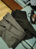 【買(mǎi)一送一】專(zhuān)柜新款冬季加絨加厚打底褲高腰緊身大碼棉褲yzj 黑色+灰色各一條 2XL (適合150-170斤) 曬單實(shí)拍圖
