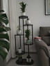 安爾雅花架陽(yáng)臺置物架客廳落地式植物架綠蘿擺放架綠植盆栽架多肉花盆架 曬單實(shí)拍圖