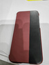 正件適用華為Pura80手機殼保護套 Pura80皮套真素皮翻蓋式智能視窗皮套易裝全包防摔外殼男女士 紅 曬單實(shí)拍圖