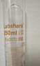 LABSHARK 玻璃量筒實(shí)驗室高硼硅量杯加厚大容量帶刻度直筒型 500mL2個(gè)/盒 A級可過(guò)檢 曬單實(shí)拍圖