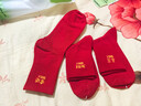 me feeling10雙大紅襪子男女馬年本命年騏驥紅鴻運純棉襪情侶款送禮新年禮物 曬單實(shí)拍圖