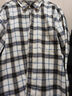 優(yōu)衣庫男女裝法蘭絨格子襯衫長(cháng)袖襯衣薄外套481225 480770 481225/30淺米色 XL 曬單實(shí)拍圖