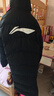 李寧棉服男女中長(cháng)款過(guò)膝棉服冬加厚防風(fēng)保暖外套修身連帽棉大衣 曬單實(shí)拍圖