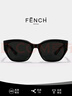 芬馳（FENCHI）2025新款墨鏡女款高級感貓眼海邊防紫外線(xiàn)偏光太陽(yáng)眼鏡適合方圓臉 曬單實(shí)拍圖
