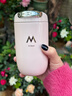 M STAND【門(mén)店同款】復古亮面咖啡保溫杯350ml ins風(fēng)不銹鋼長(cháng)效保溫保冷 櫻花粉350ml 曬單實(shí)拍圖