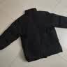 真維斯（Jeanswest）棉服男女同款冬季保暖面包服2026新款加厚百搭棉襖情侶款棉衣外套 黑色 純色 M 曬單實拍圖