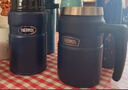 膳魔師（THERMOS）保溫杯不銹鋼水杯把手杯戶(hù)外旅行大容量露營(yíng)杯子TSK2系列 大西洋藍把手杯 530ml 曬單實(shí)拍圖