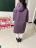 邁兜熊女童秋冬款外套2025新款冬裝大童女裝羊羔絨長(cháng)款皮毛一體加絨大衣 紫色 皮毛一體冬款 170 曬單實(shí)拍圖