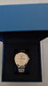 上海（SHANGHAI）手表男士 生日禮物 65周年男表 商務(wù)自動(dòng)機械腕表  金色鋼帶3069 曬單實(shí)拍圖