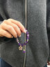 蔻詩(shī)哲 COASZE紫水晶手串2025新款四葉草手鏈輕奢手環(huán)214情人節生日禮物送女友 本地倉當/次日達 曬單實(shí)拍圖