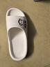 大嘴猴夏季涼拖鞋男26新款厚底可外穿室內家居防滑耐磨浴室洗澡情侶拖鞋 白色 【正品保障】 40-41 標準碼（內長(cháng)25mm） 曬單實(shí)拍圖