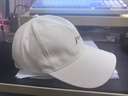 目丸棒球帽子男款春夏季大頭圍潮牌加深加大男士戶(hù)外寬彎檐軟頂鴨舌帽 米色-刺繡線(xiàn)條 M （60-65CM）大頭圍 曬單實(shí)拍圖