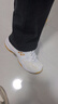 尤尼克斯YONEX羽毛球鞋yy入門(mén)級訓練減震動(dòng)力墊男女SHB101CR 白/金43碼 曬單實(shí)拍圖