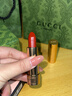 古馳（GUCCI） 口紅絨霧啞光208碎花絲潤套裝唇釉505217生日禮物圣誕禮物送女生 【熱賣(mài)】華緞口紅 505#焦糖紅栗 曬單實(shí)拍圖