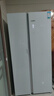 西門(mén)子（SIEMENS）【爆款囤貨大對開(kāi)】512升無(wú)界平嵌對開(kāi)門(mén)變頻冰箱60cm超薄零嵌抗菌凈味一級能效 KA92EA220C 白色 曬單實(shí)拍圖