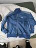 adidas復古時(shí)尚百搭牛仔運動(dòng)夾克外套男裝秋冬阿迪達斯三葉草 牛仔藍   3XL 曬單實(shí)拍圖