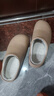 ECAC包頭勃肯棉拖鞋女款冬季2025新款室內家居防滑防水棉拖男外穿 咖啡【包頭時(shí)尚】 男女同款 36-37 適合35-36的腳 曬單實(shí)拍圖