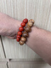 石玥珠寶收藏級12-13mm涼山南紅瑪瑙手串轉運珠手鏈男女士款 水晶瑪瑙 曬單實(shí)拍圖