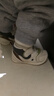 基諾浦軟底寶寶學(xué)步鞋 冬季搖粒絨保暖男女兒童學(xué)步鞋嬰兒GB2358 象牙白/流動(dòng)藍/深棕 18 110mm 適合腳長(cháng)106-115mm 曬單實(shí)拍圖