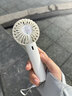 名創(chuàng  )優(yōu)品【熱銷(xiāo)50W+】手持風(fēng)扇便攜小風(fēng)扇桌面充電長(cháng)續航大風(fēng)力吹飯兒童吹輔食降溫神器輕靜音學(xué)生上課小型 【冰透系列】全新升級丨1200mAh 曬單實(shí)拍圖
