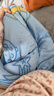 全棉時(shí)代兒童被子100%純棉抗菌被芯冬季加厚棉被被褥云朵被 120cm×150cm 曬單實(shí)拍圖