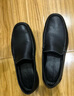愛(ài)步（ECCO）豆豆鞋男 樂(lè )福鞋一腳蹬皮鞋牛皮男鞋 S輕巧莫克540514 HL 黑色54051401001 41 曬單實(shí)拍圖