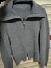 迪賽尼斯2025年冬季新款通勤氣質(zhì)軟糯羊毛開(kāi)衫顯瘦長(cháng)袖毛針織衫女 灰色 S 曬單實(shí)拍圖