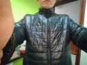 花花公子輕薄羽絨棉服短款冬季新款男士大碼休閑立領(lǐng)保暖內膽爸爸棉衣外套 黑色立領(lǐng) 3XL 140-155斤 曬單實(shí)拍圖