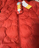 巴拉巴拉兒童輕薄羽絨服嬰兒寶寶連體衣冬裝新款男童女童造型可愛(ài)趣味 紅色糖葫蘆-白鴨絨 73 cm-充絨量37g 曬單實(shí)拍圖