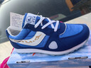 大博文龍牌運動(dòng)鞋慢跑鞋中考鞋馬拉松鞋男女田徑訓練鞋37 升級版寶藍色_女標準_男買(mǎi)大一碼 42 曬單實(shí)拍圖