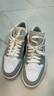 耐克NIKE男女AJ1小迪奧 輕奢感JORDAN 1運動(dòng)休閑鞋DC0774-105白灰41 曬單實(shí)拍圖