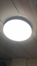 飛利浦（PHILIPS）全光譜LED三防吸頂燈IP40防潮防塵防蚊防蟲(chóng)天花吸頂燈12W白光5700K尺寸220mm 曬單實(shí)拍圖