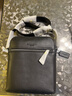 蔻馳（COACH）【品牌直供】男士HOUSTON小號單肩斜挎包飛行包黑色 4011 曬單實(shí)拍圖
