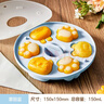 樂(lè )扣樂(lè )扣寶寶輔食模具嬰兒蒸糕模具硅膠貓爪可蒸發(fā)糕工具兒童米糕定型磨具 曬單實(shí)拍圖