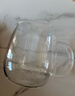 GLASSLOCK茶杯雙層玻璃杯家用水杯咖啡杯耐高溫泡茶杯辦公室高硼硅450ml 曬單實(shí)拍圖