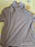 十如仕T恤男輕衛衣長(cháng)袖高領(lǐng)秋冬保暖打底衫商務(wù)休閑 T25-02 卡其色 L 曬單實(shí)拍圖
